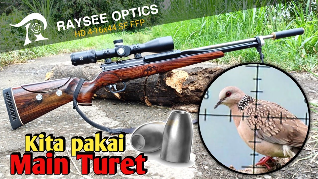 BERBURU PAKAI SCOPE BARU‼️ Innova pomping makin mantap pakai slug 13gr