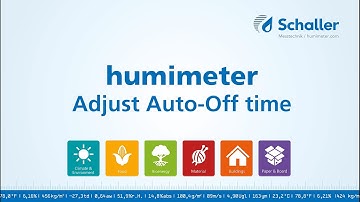 Tutorial: Adjust Auto-Off time