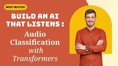 Audio Classification with Transformers | Real time Speech to text