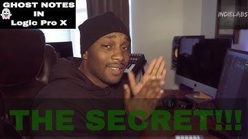 GHOST NOTES | In Logic Pro X 2019