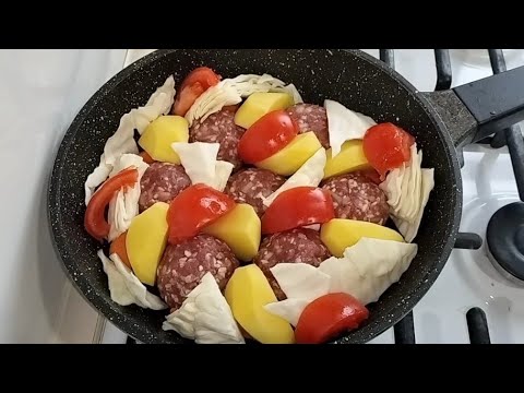 ❗ВКУСНЫЙ УЖИН ИЗ ФАРША! Фарш с овощами. Лучщий рецепт 💯