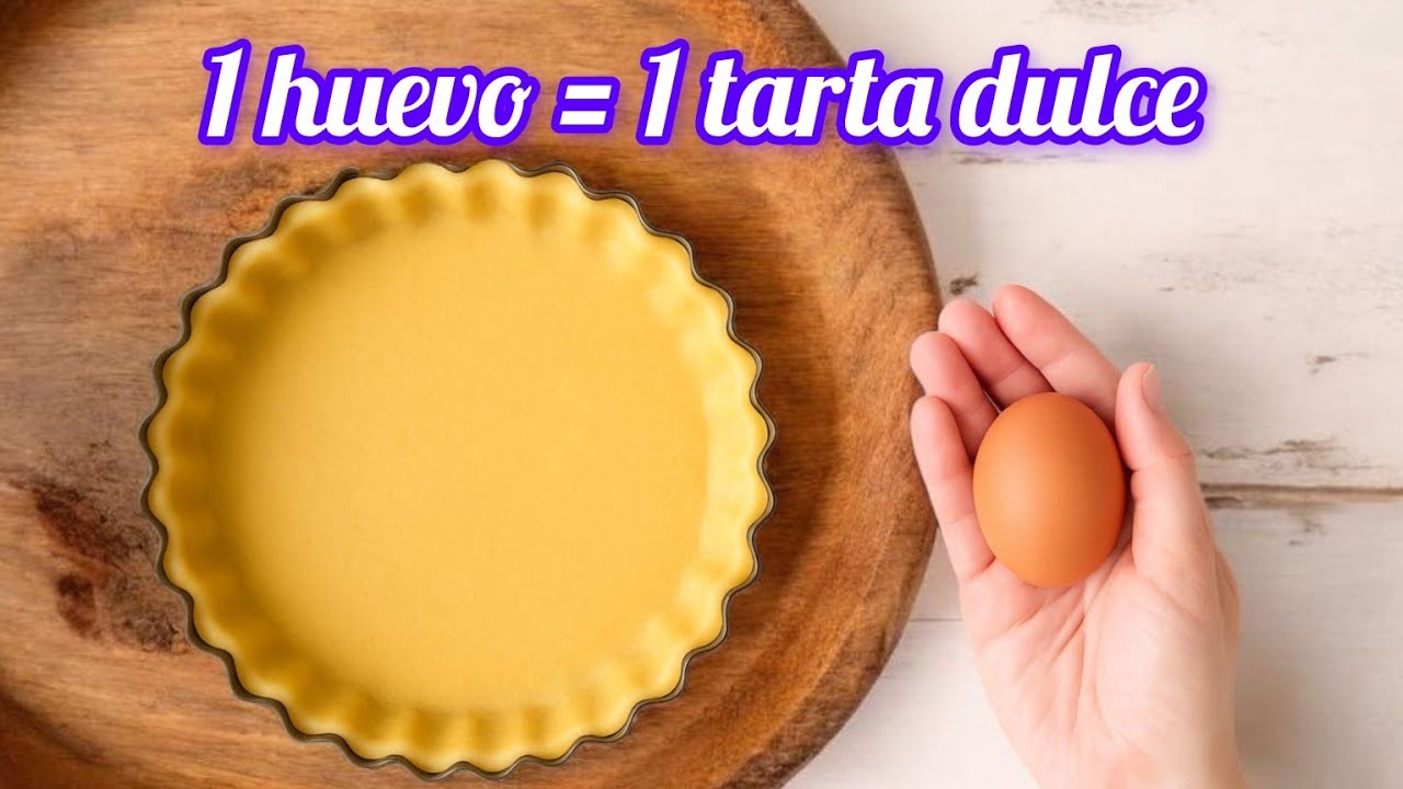 MASA BASE DULCE ECONÓMICA. SIN MANTECA. SOLO 1 HUEVO. RIQUISIMA!
