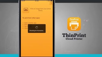 ThinPrint Cloud Printer iPhone App Demo - State of Tech