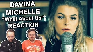 Singers FIRST TIME Reaction/Review to 'Davina Michelle  What About Us'