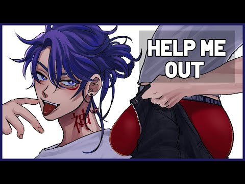 (Spicy) Yandere Boyfriend needs help with his pants (forceful)