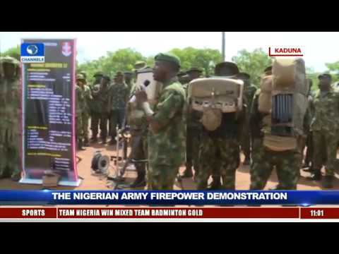 Nigerian Army In Show Of Capacity With Firepower Demonstration Pt.3 |Live Event|