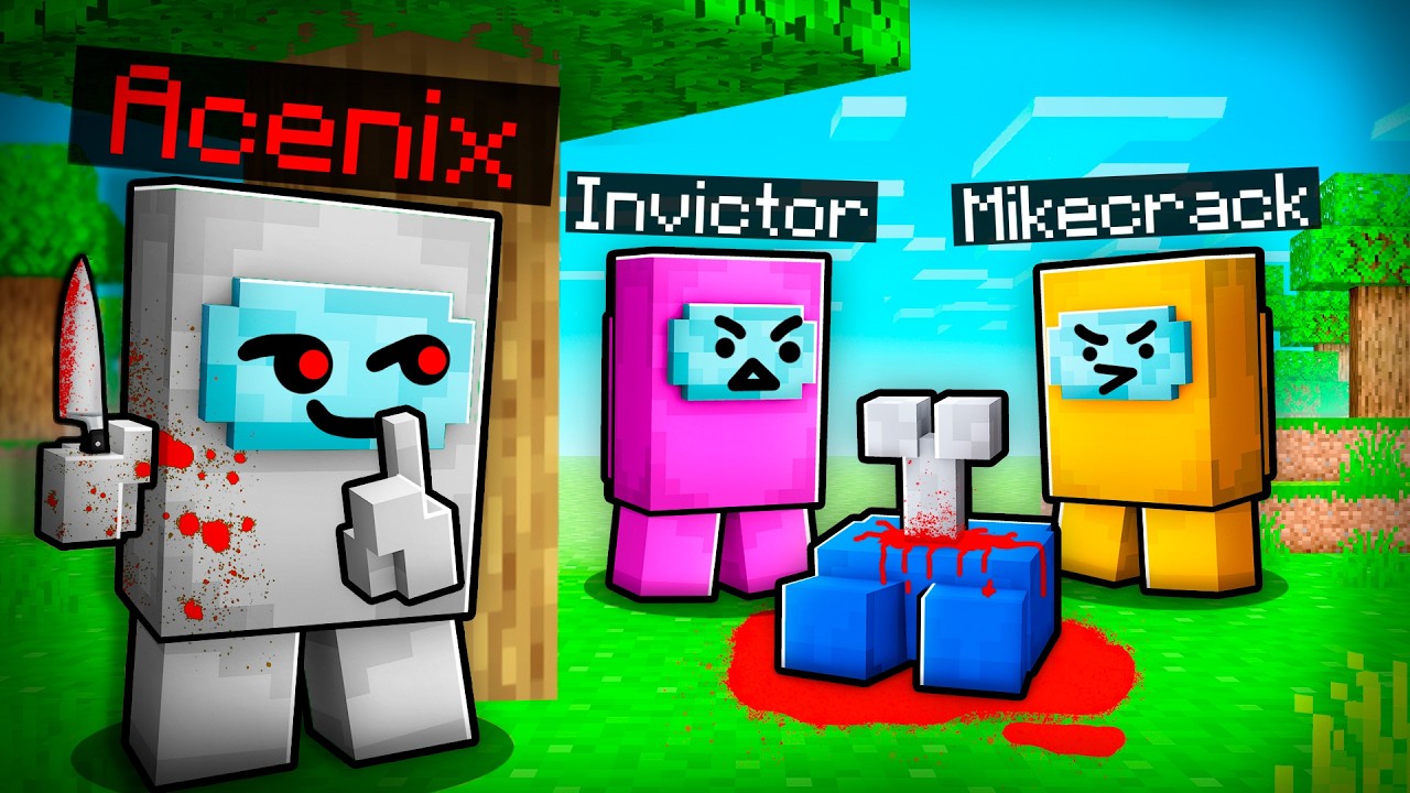 Jugamos Among Us en Minecraft 😈🔪