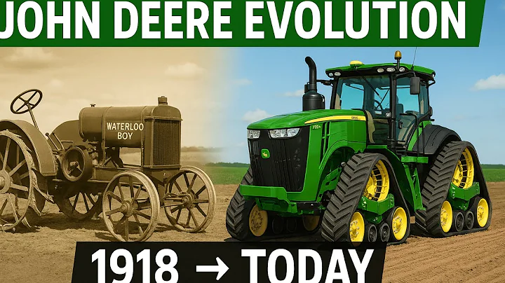 John Deere Tractor Evolution (1918–Today) | Waterloo Boy to 9RX