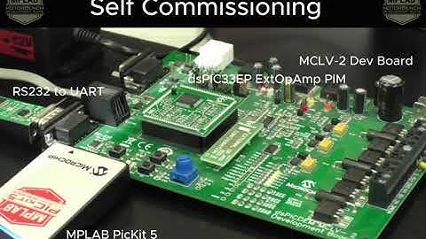 Getting Motor Parameters with SelfCommissioning in motorBench® Development Suite and dsPIC MCUs
