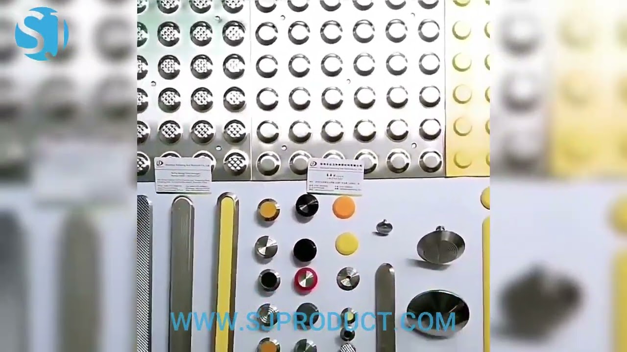 Stainless Steel Tactile Indicator | Tactile Stud & Tactile Strip for Public Safety