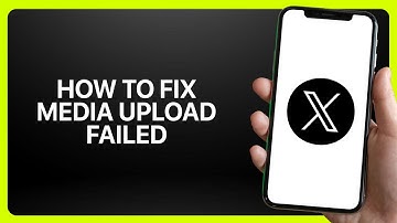 How To Fix “Media Upload Failed” In X App (Twitter) 2025! Tutorial