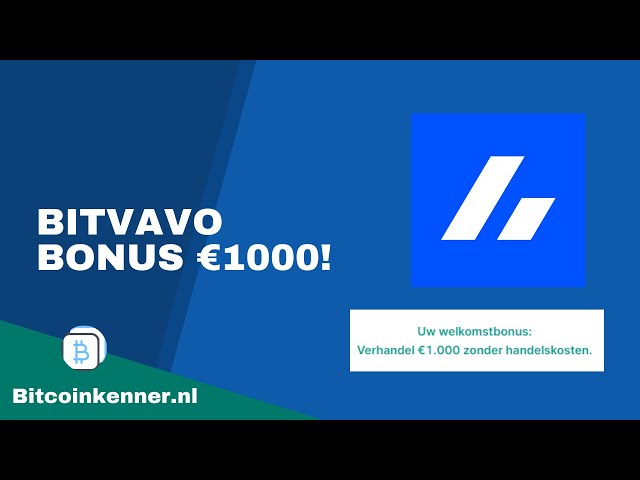 Bitvavo €1000 welkomstbonus - Krijg je €1000 gratis bij Bitvavo?