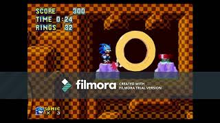 Sonic Mania (2017, Act 1) Vs Sonic The Hedgehog (1991) Green Hill Zone Mashup