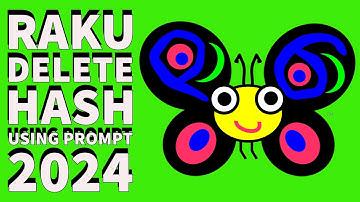 Learning Programming - Raku Delete Hash Keys Using User Input 2024