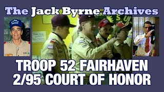 Troop 52 Court of Honor February 1995