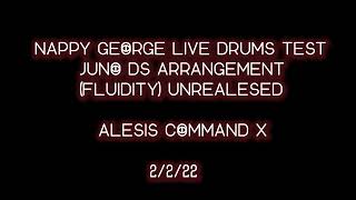 Rock Hop 01 (Fluidity) full band live drums test no cam audio NAPPY GEORGE