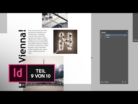 InDesign CC Basic Tutorial: Inhalte mit Ebenen verwalten | Adobe DE
