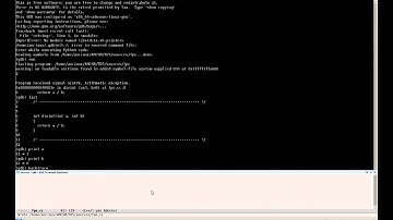 Exercise solution + hints on GDB and valgrind in video