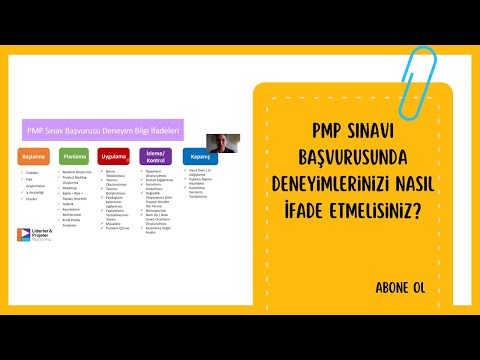 Video: PMP sınavına ne kadar sürede tekrar girebilirim?