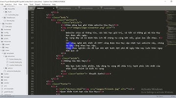 Tạo domain ảo và lắp ráp giao diện  LARAVEL
