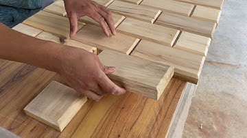 The Best Way To Use Old Wood // The Perfect Wood Recycling Project