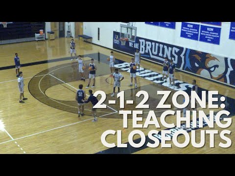 2-1-2 Zone Basics: Teaching 5 Spot Closeouts