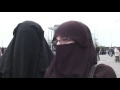 Extrait de la campagne  pro niqab  en france