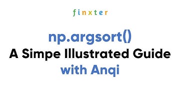 np.argsort() — A Simpe Illustrated Guide