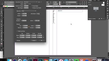 Yearbook Spread in InDesign Setup