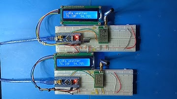 STM32 LoRa weather station
