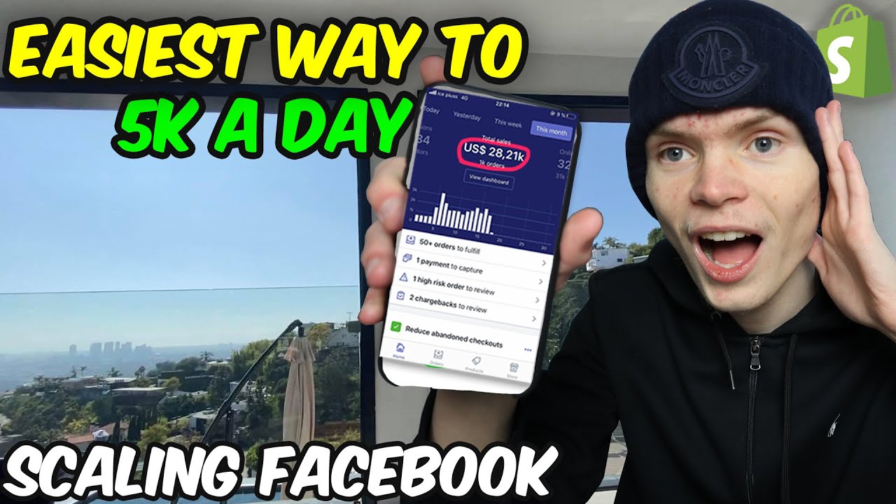 Easiest Way To $5000+/Day Scaling Facebook Ads (Shopify Dropshipping 2021)