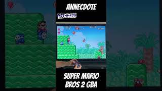 Anecdote Super Mario Advance #GBA #retrogaming #gaming #Mario #supermario #supermarioadvance
