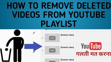 How To Remove Deleted Videos From YouTube Playlist | Tips For 2021 | Tech Talk Hops