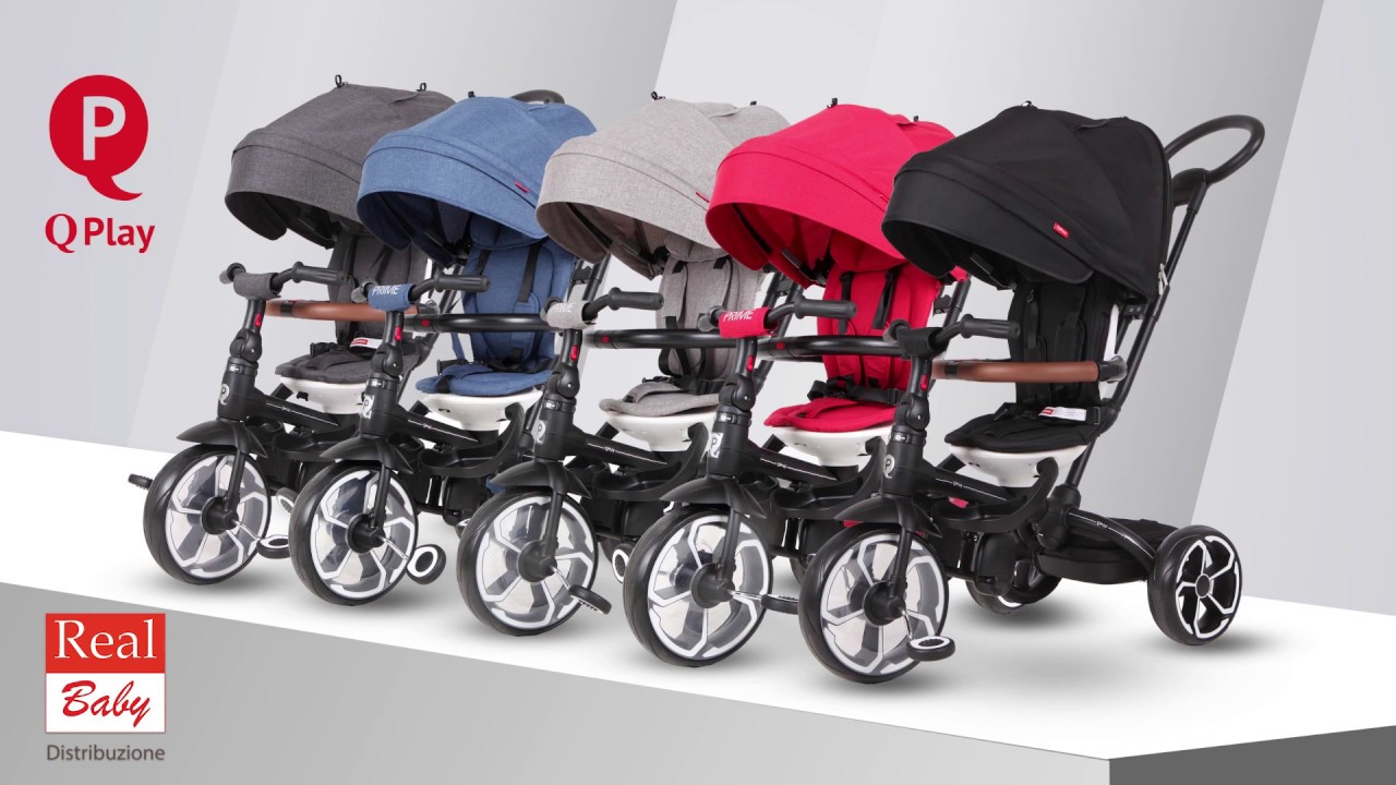 Triciclo Evolutivo QPlay Prime ⋆ Decoinfant