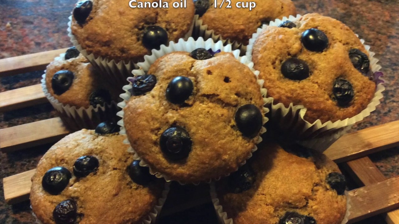 Oats Banana Blueberry Muffins Easy muffin Healthy breakfast YouTube