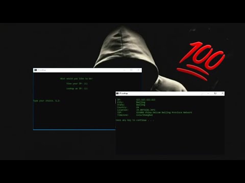 New Update How to make an IP Lookup tool in batch‼️