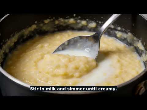 Creamy Cheesy Grits with Smoked Sausage recipe video thumbnail