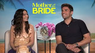 Miranda Cosgrove, Sean Teale Talk “Mother of the Bride”