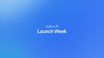 Launch Week Day 1: Introducing SQL Server | Julius AI