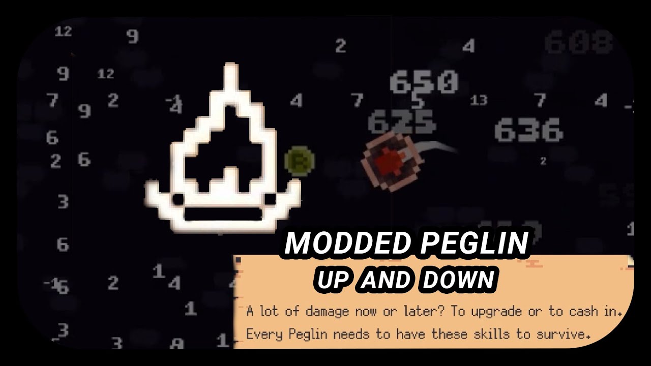 The Excaliborb Mod Adds Rest Sites | Modded Peglin