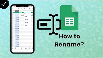 How to Rename Spreadsheet in Google Sheets? - Google Sheets Tips