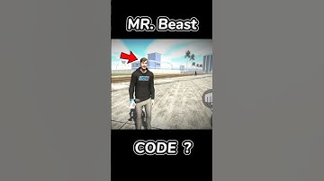 Mr Beast Character 🤑 Cheat 🔥  code in Indian bike driving 3d | #shorts​ #indianbikesdriving3d