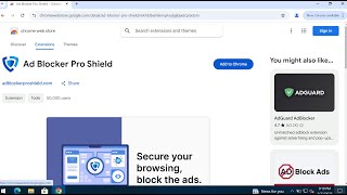 Ad Blocker Pro Shield adware-type extension removal. screenshot 5