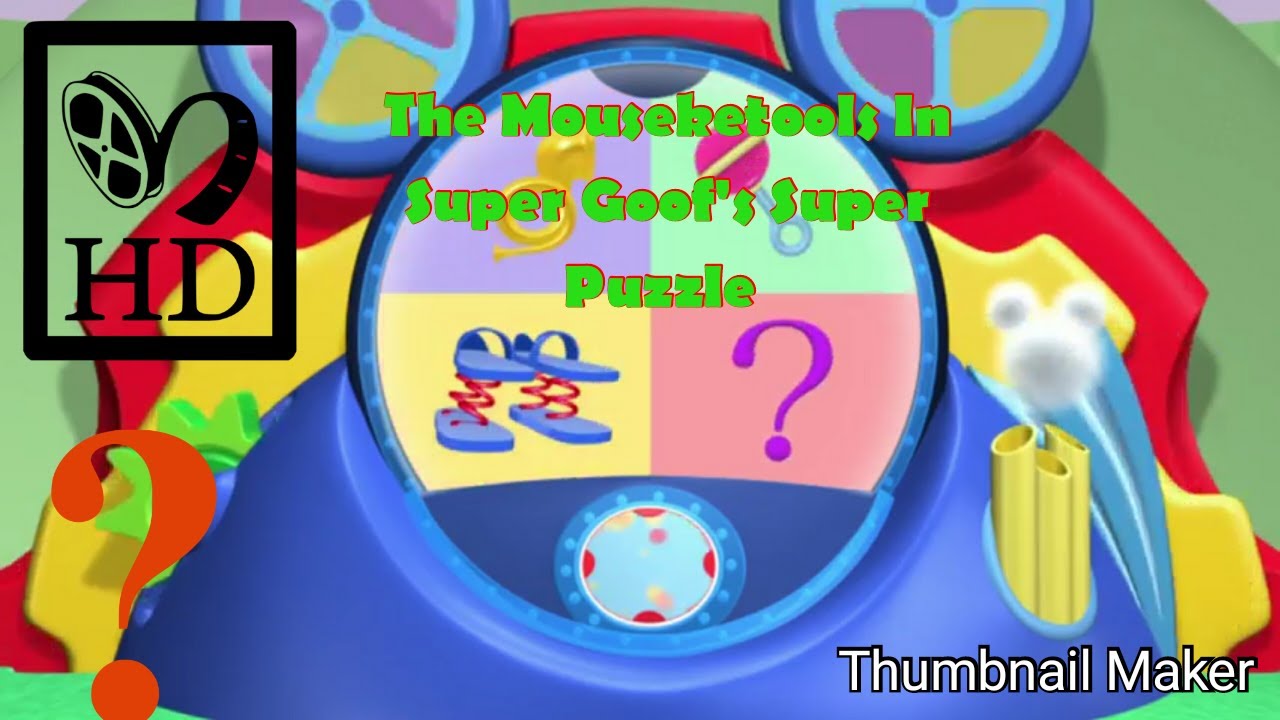 The Mouseketools In Super Goof's Super Puzzle - YouTube.