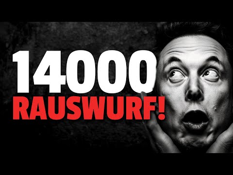 ⚡️BREAKING: Tesla schmeißt 14.000 Mitarbeiter RAUS!