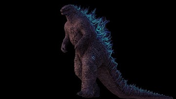Godzilla Walk Cycle 3d Animation ||  Maya