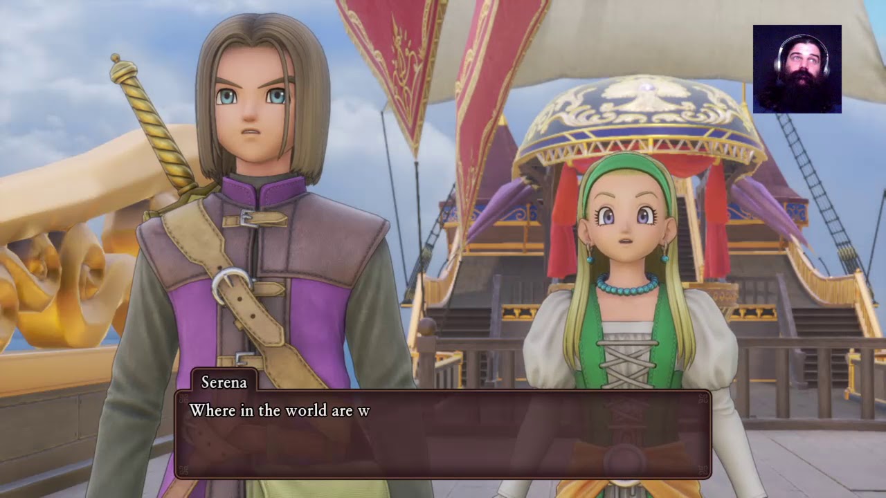 Dragon quest XI:Sea gate and the path to Lonalulu