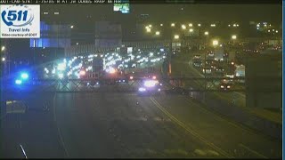 All lanes shut down on the downtown connector