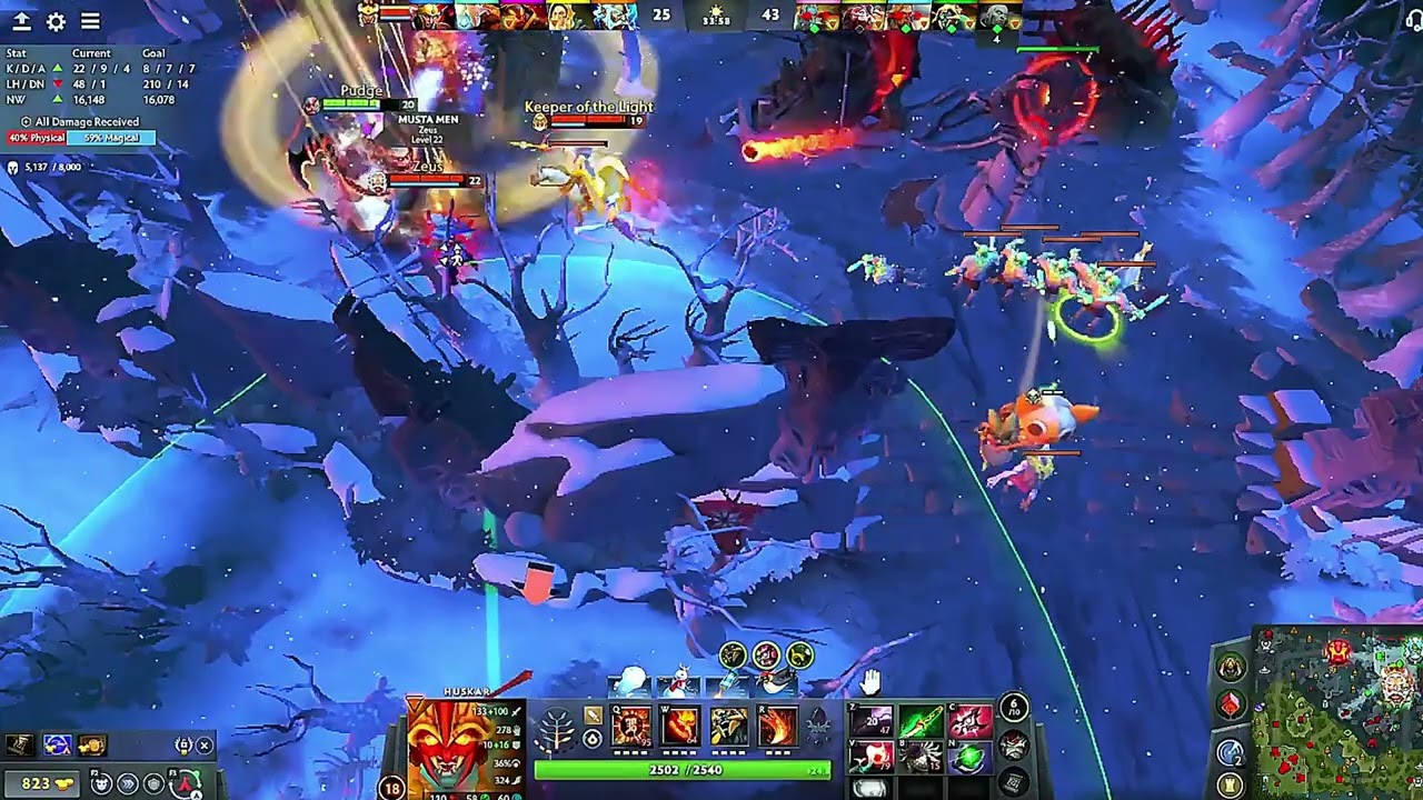 Dota2 Huskar | I thought i can win it but not