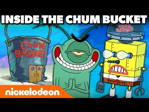 18 MINUTES Inside the Chum Bucket ? | SpongeBob | Nickelodeon Cartoon Universe